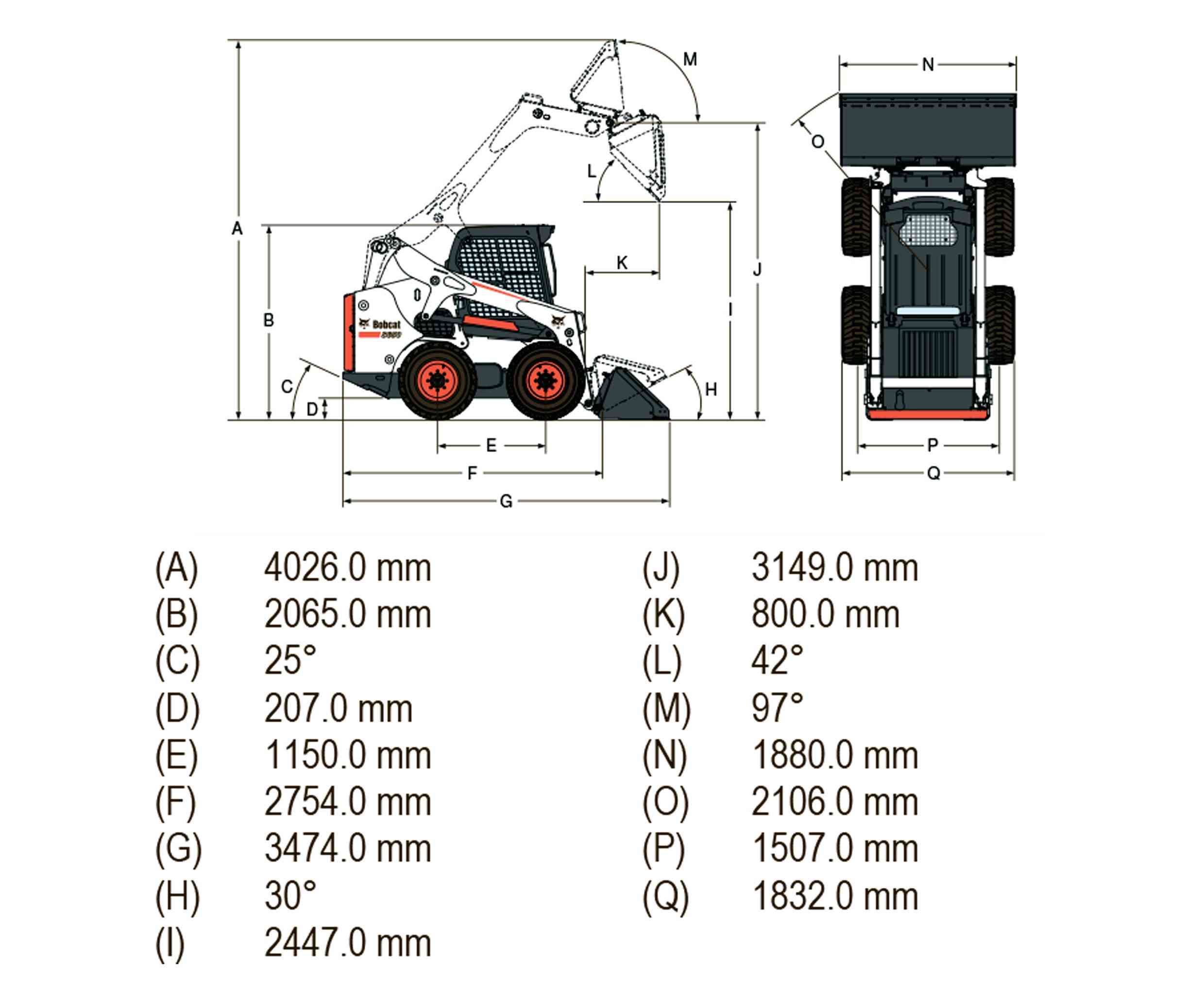 Колесный мини-погрузчик Bobcat S650