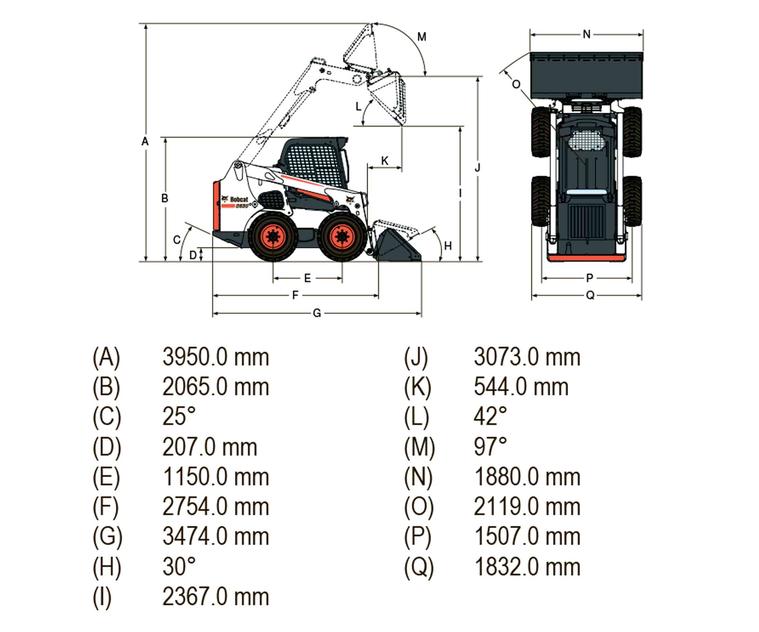 Колесный мини-погрузчик Bobcat S630