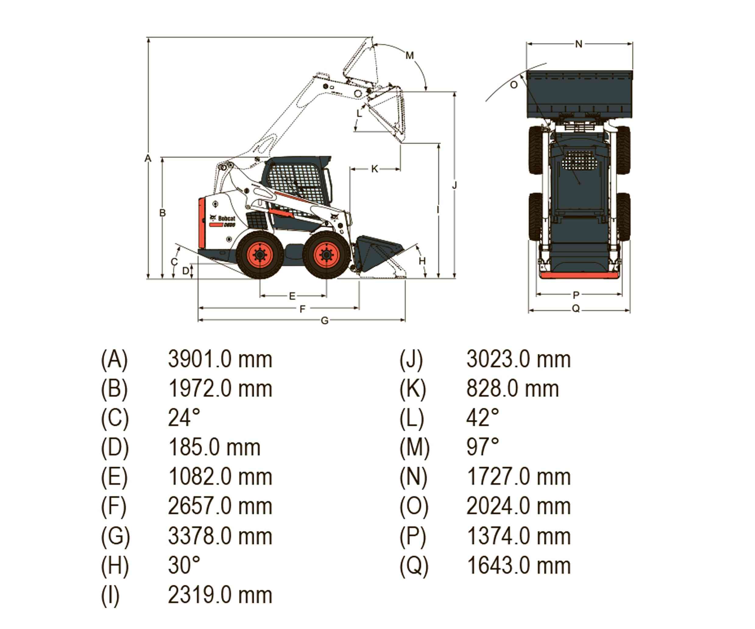 Колесный мини-погрузчик Bobcat S590