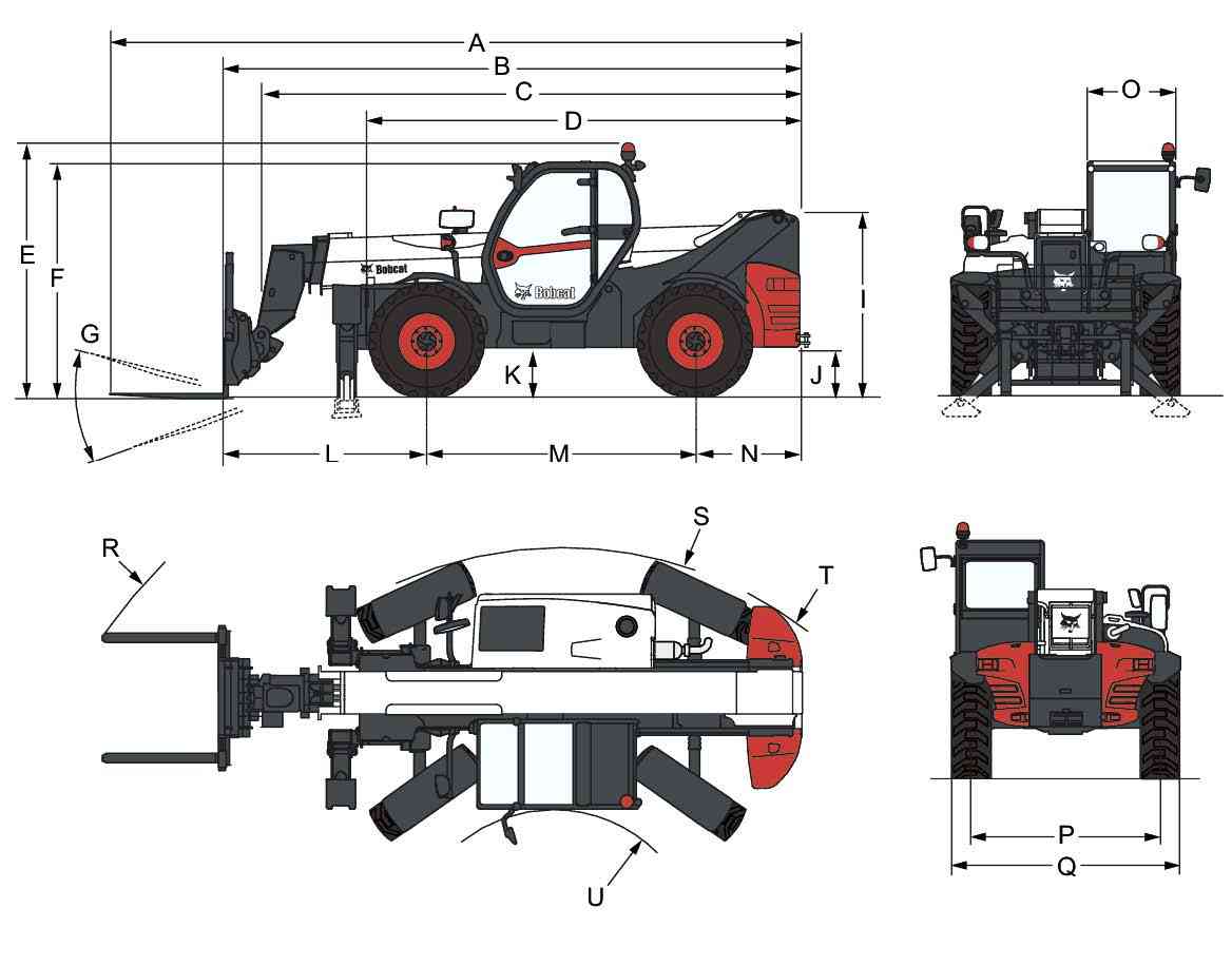 Телескопический погрузчик Bobcat T41.140SLP